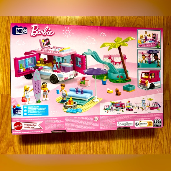 BNIB Barbie Dream Camper Mega blocks lego set. - Picture 3 of 3